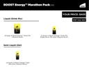 Boost Energy™ | Marathon Pack